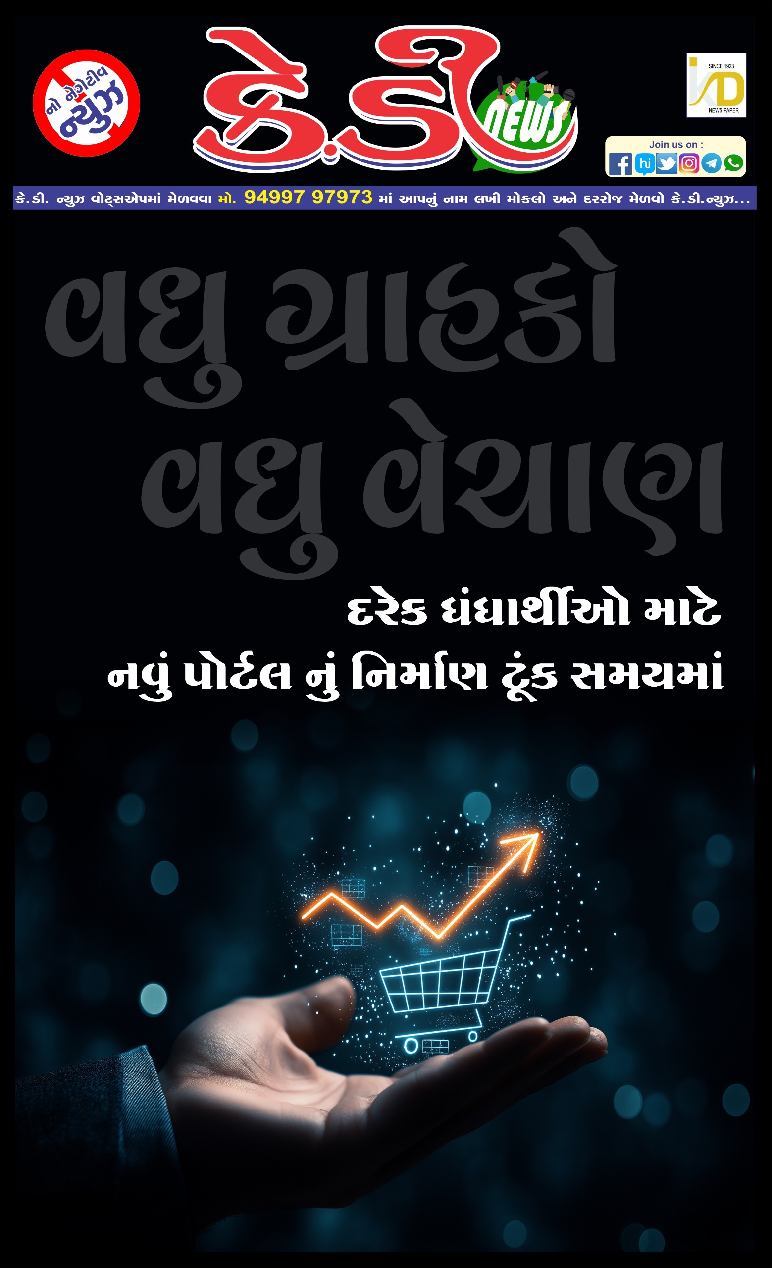 વધુ ગ્રાહકો વધુ વેચાણ