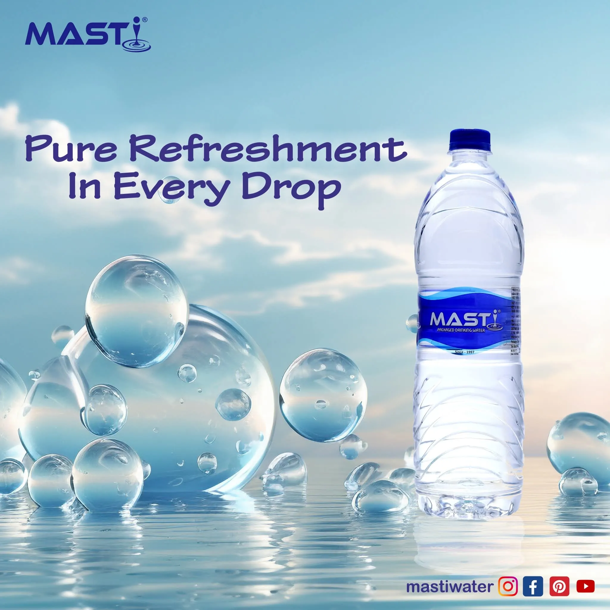MASTI PACKAGED DRINKING WATER (R.O)